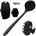 Silicone Body Scrubber Set (4-Piece)