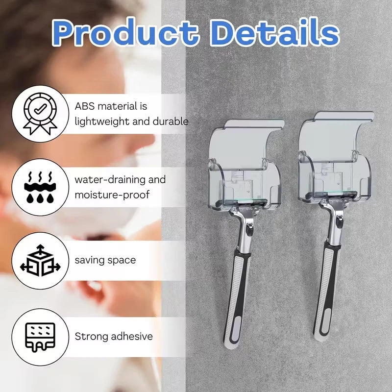 Waterproof Wall Razor Holder